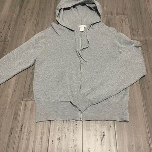 H&M women’s Grey hoodie